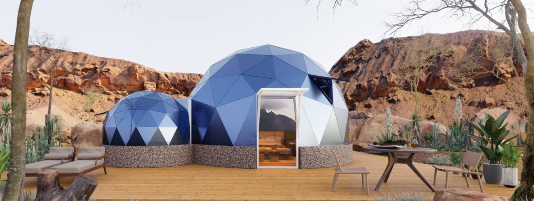 三沙球形智能光伏玻璃星空房